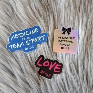 FIGS Sticker Trio